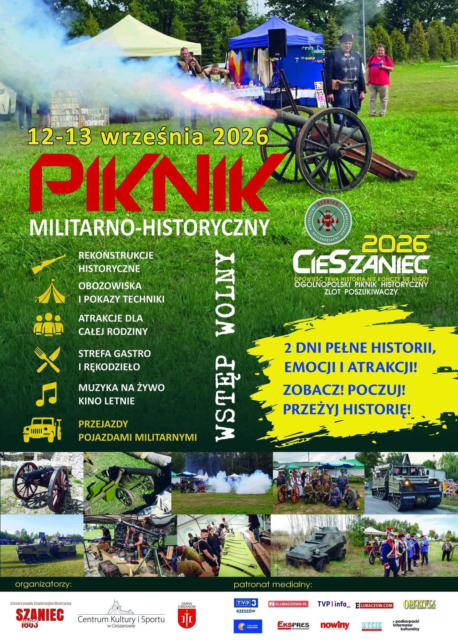 Zdjęcie wydarzenia: Cieszaniec 2026 – Piknik Militarno-Historyczny