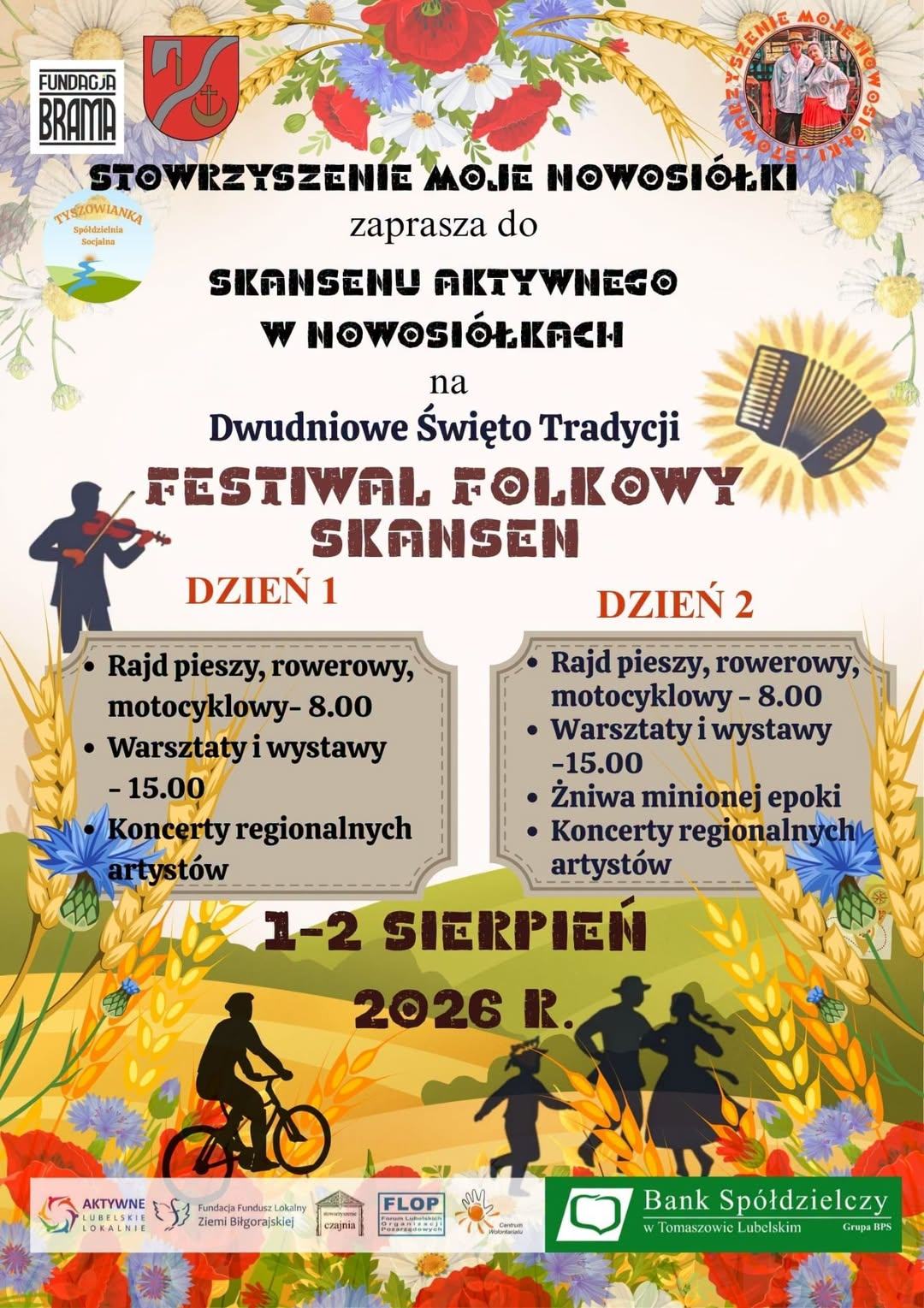 Zdjęcie wydarzenia: Festiwal Folkowy Skansen – Dwudniowe Święto Tradycji