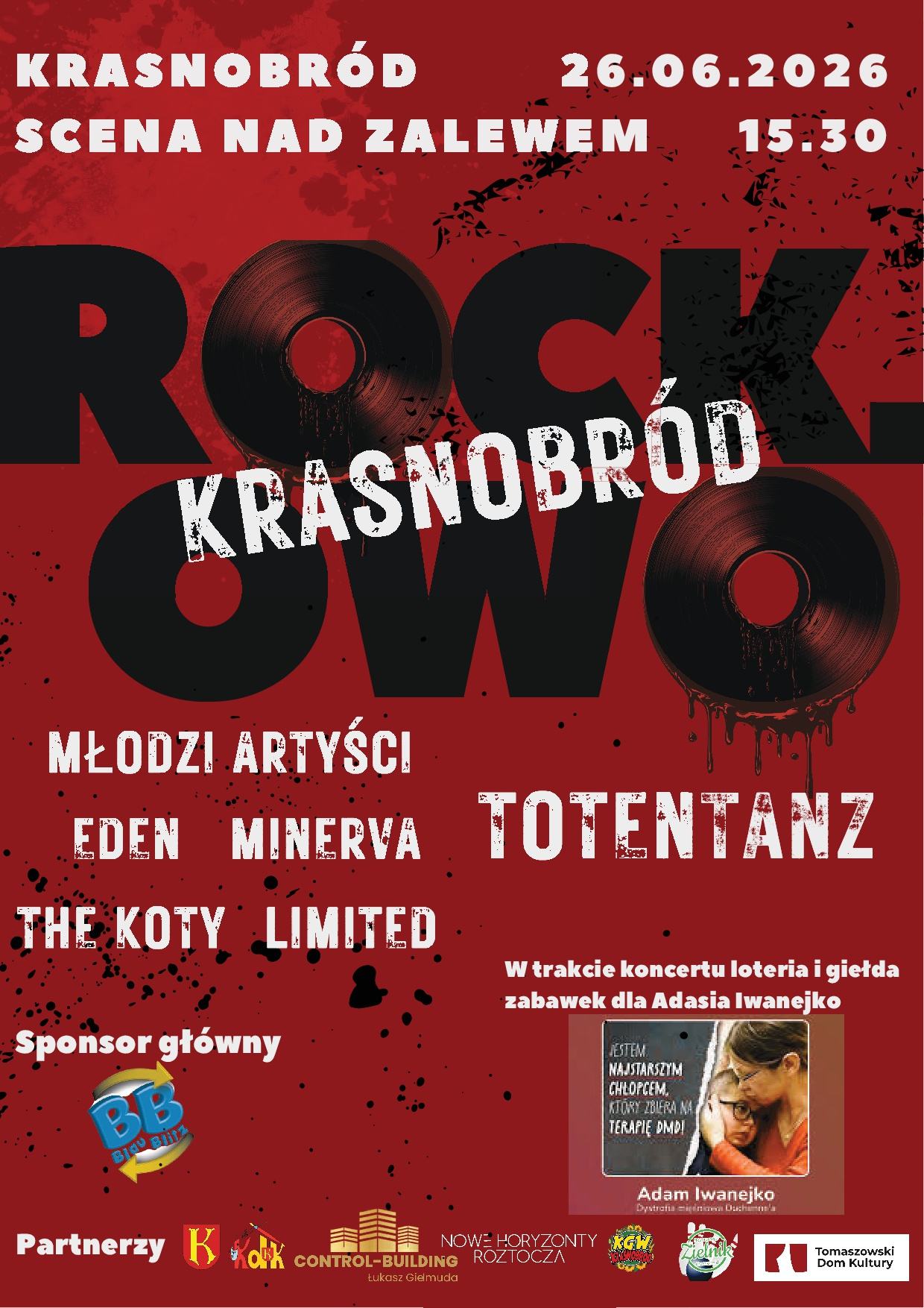 Zdjęcie wydarzenia: Rockowo nad Zalewem 2026