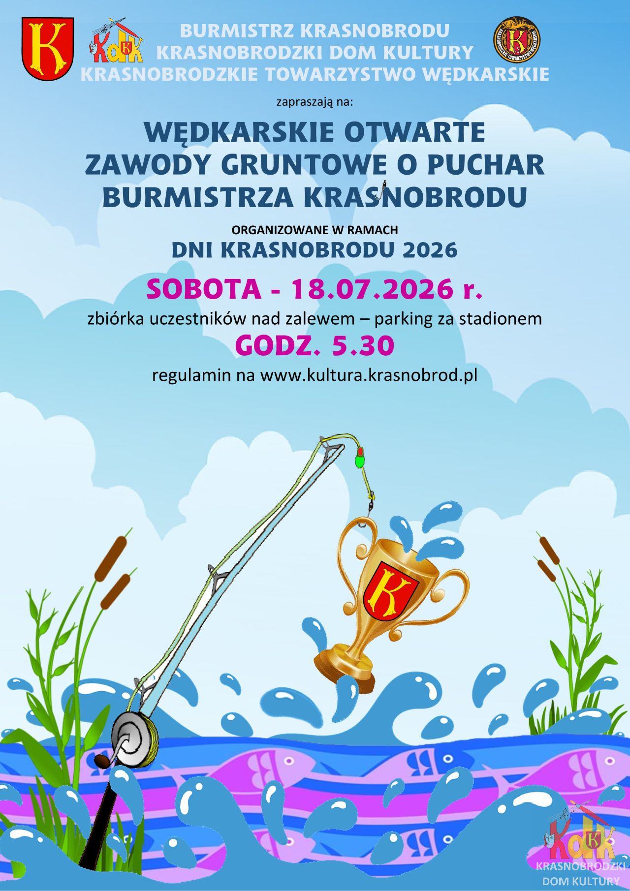 Zdjęcie wydarzenia: WĘDKARSKIE OTWARTE ZAWODY GRUNTOWE o PUCHAR BURMISTRZA KRASNOBRODU